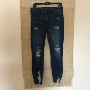 American Eagle brand crop jegging